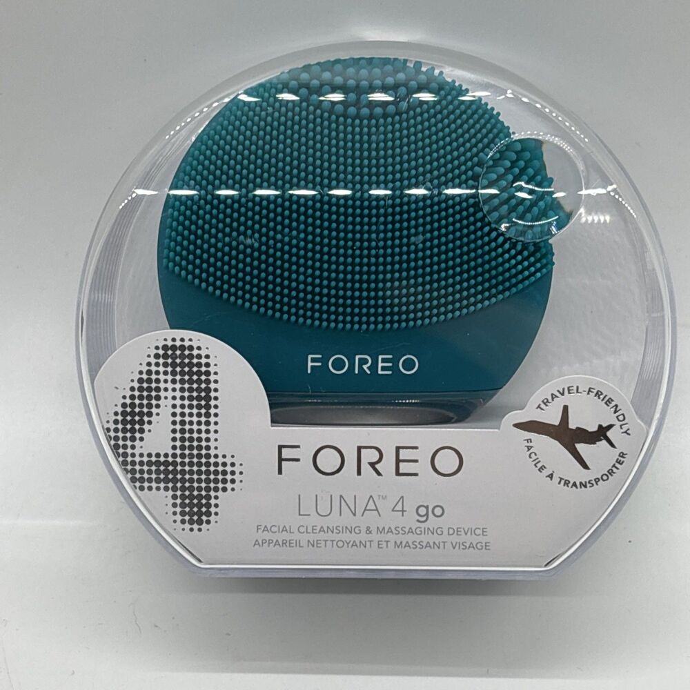Foreo LUNA 4 GO Facial Cleansing & Massaging Device - Evergreen BRAND NEW